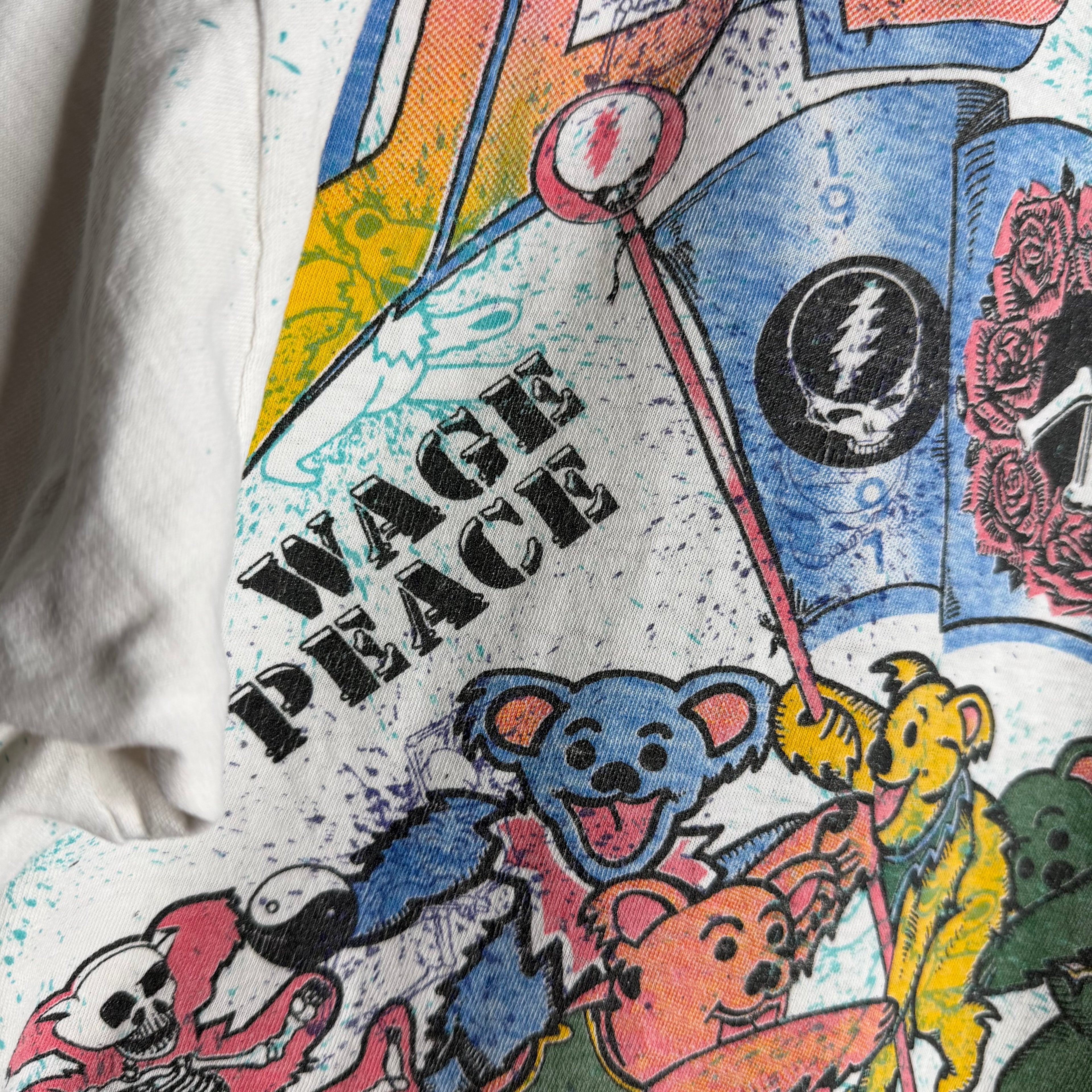 Grateful Dead 'Without A Net / Wage Peace Summer Tour' - 1991 - XL