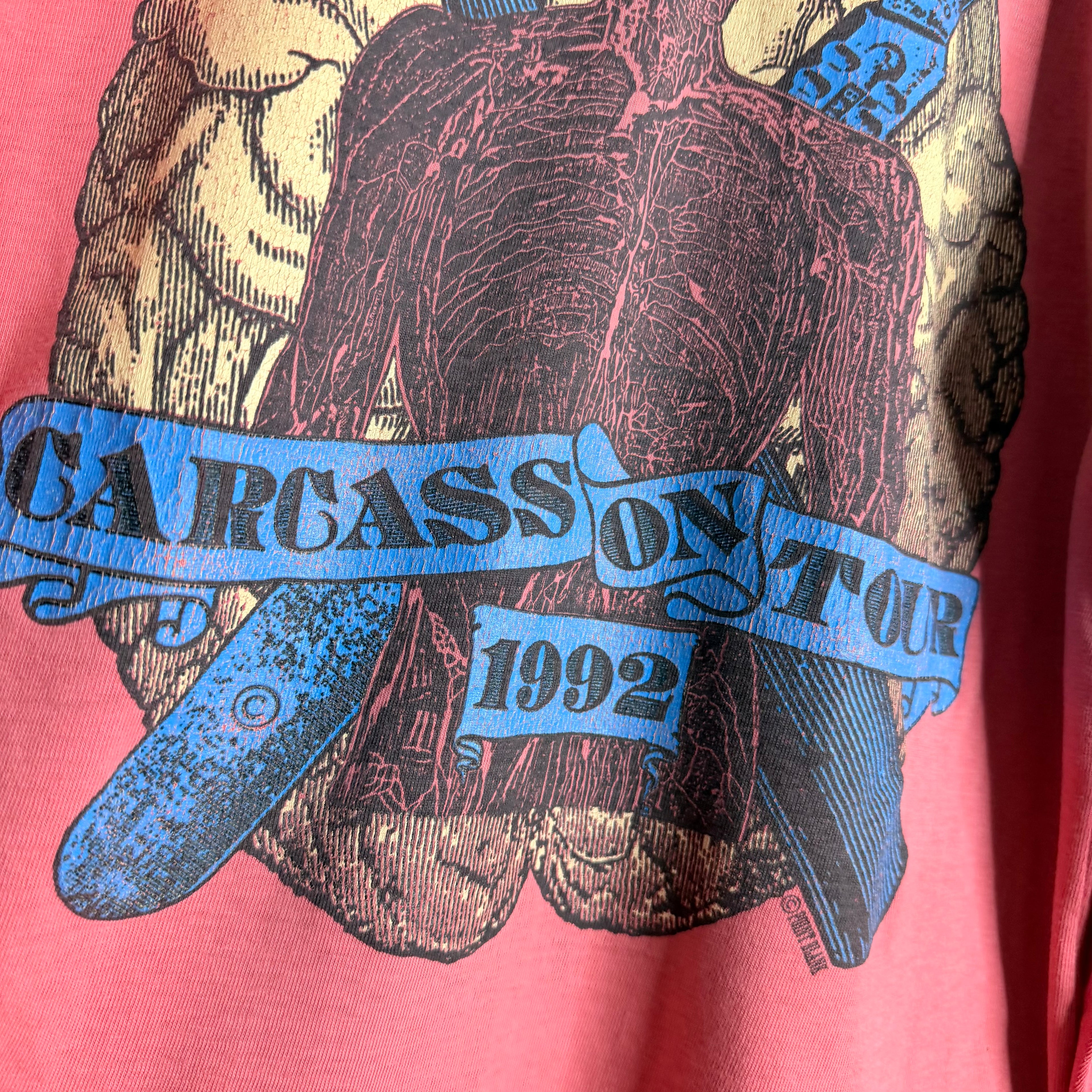Carcass 'Tools Of The Trade European Tour' - 1992 - M/L