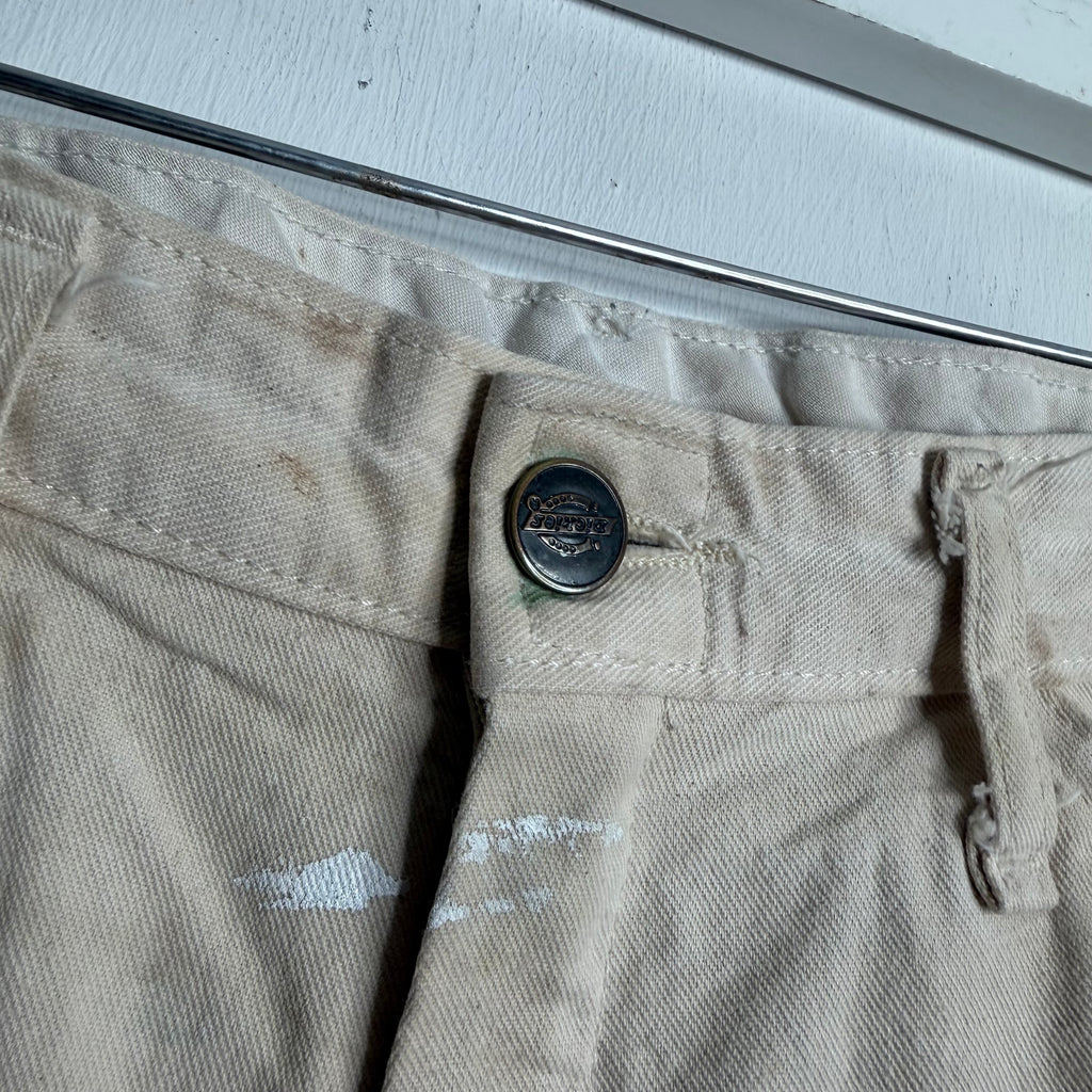 Dickies Painted Carpenter Shorts - 1990s - 32