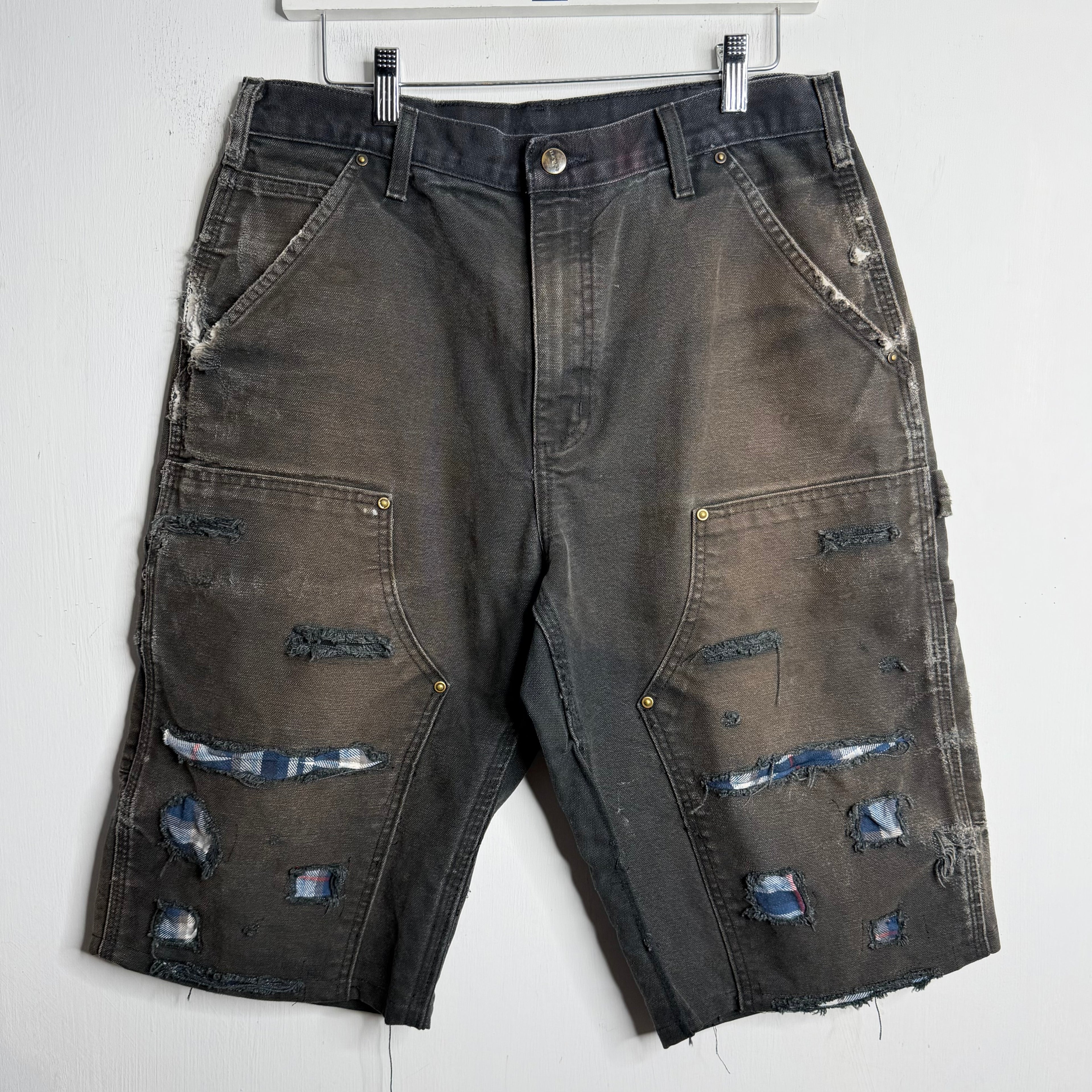 Carhartt Customized Double Knee Shorts - Late 90s - 32