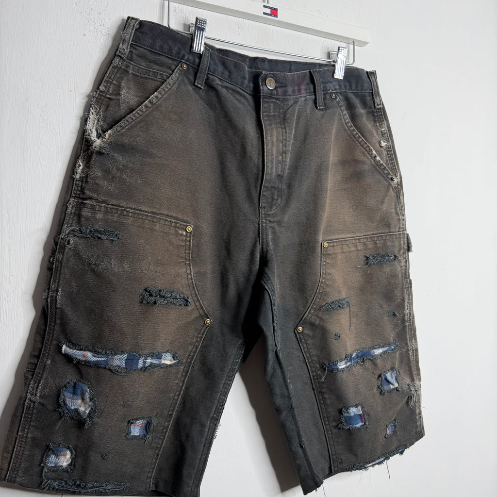 Carhartt Customized Double Knee Shorts - Late 90s - 32