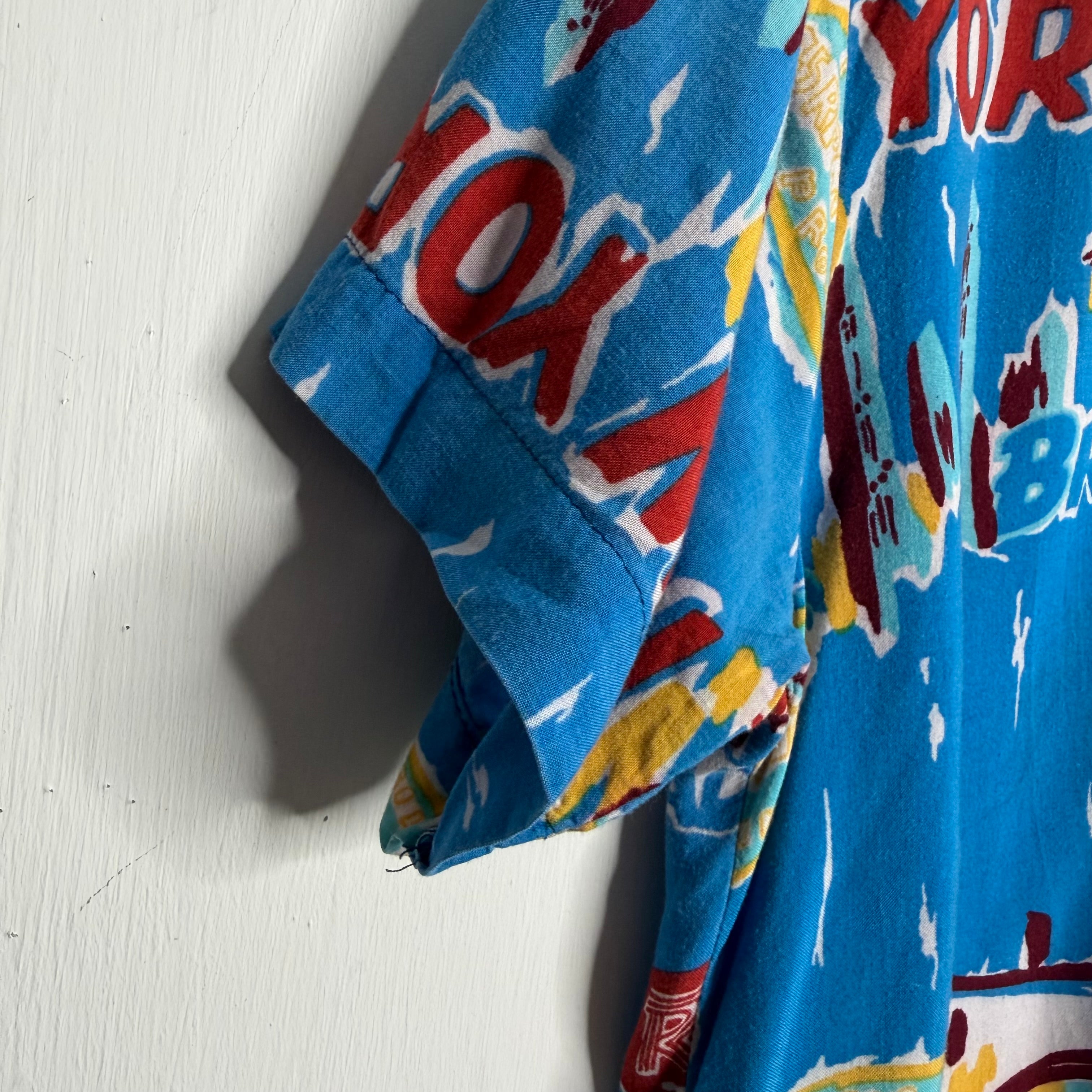 Bugle Boy '45 RPM' Hawaii Shirt - 1980s - M