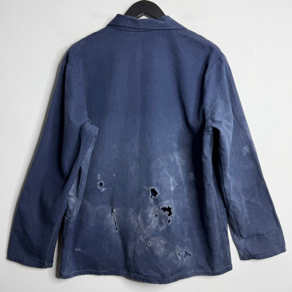 French Work Wear Jacket - 1970s - L