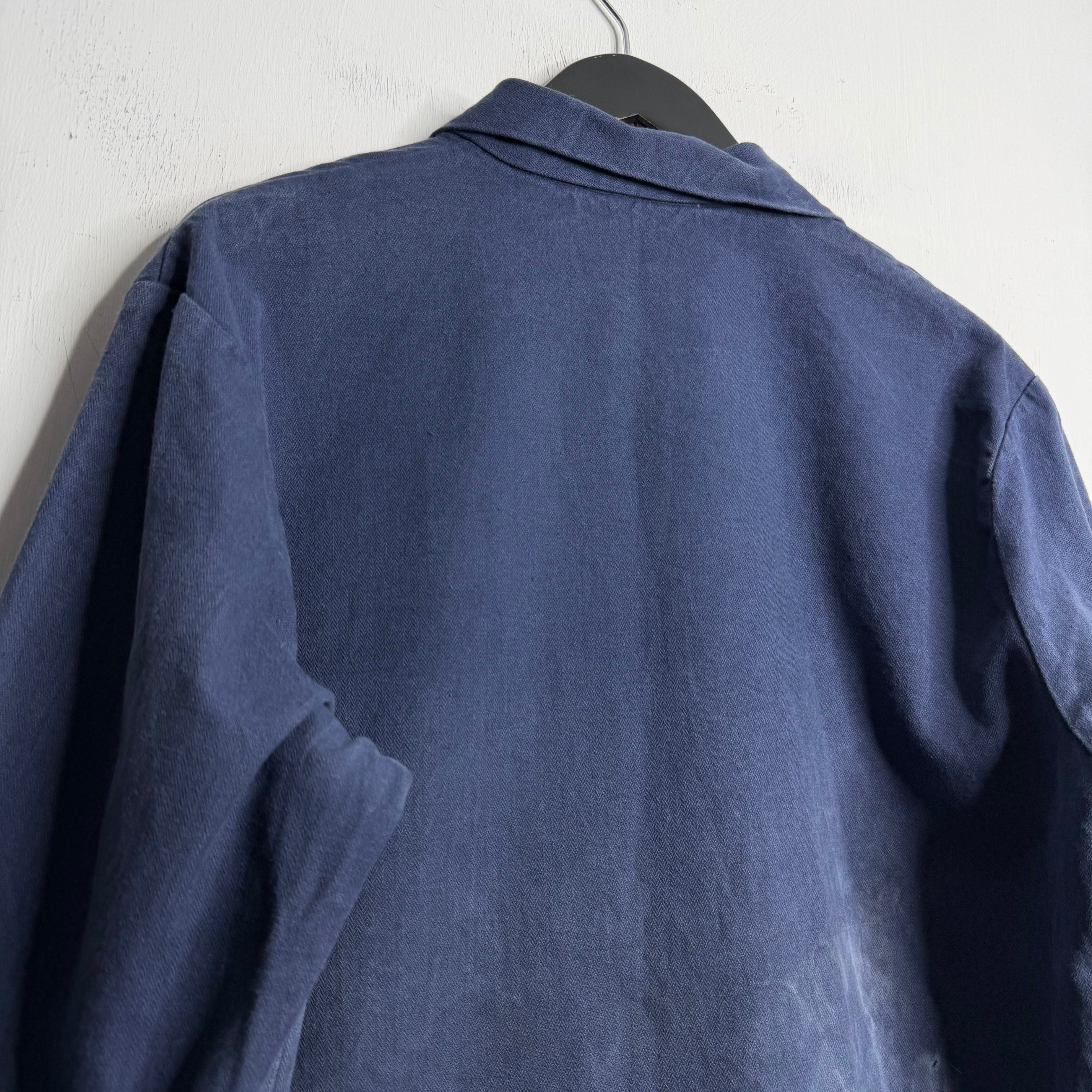 French Work Wear Jacket - 1970s - L