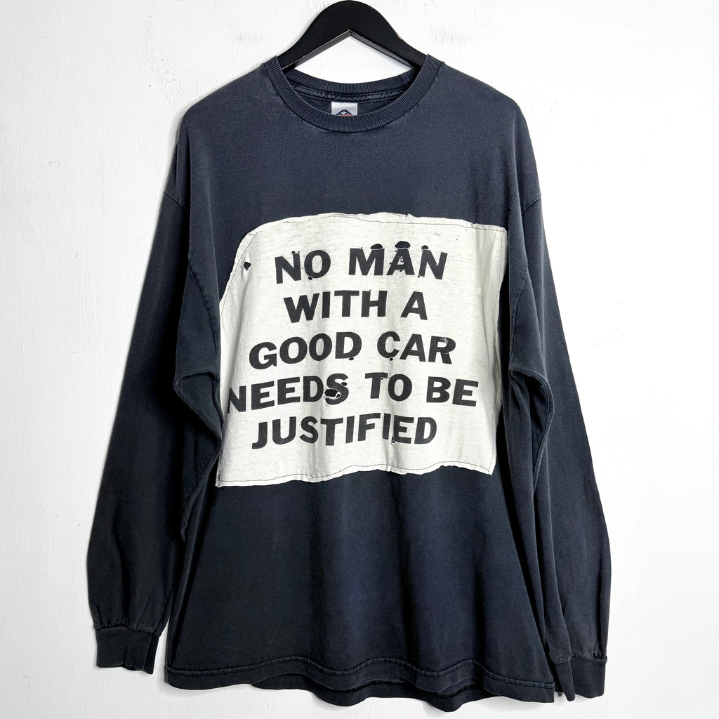 'No Man With A Good Car Needs To Be Justified' - Late 90s - XXL