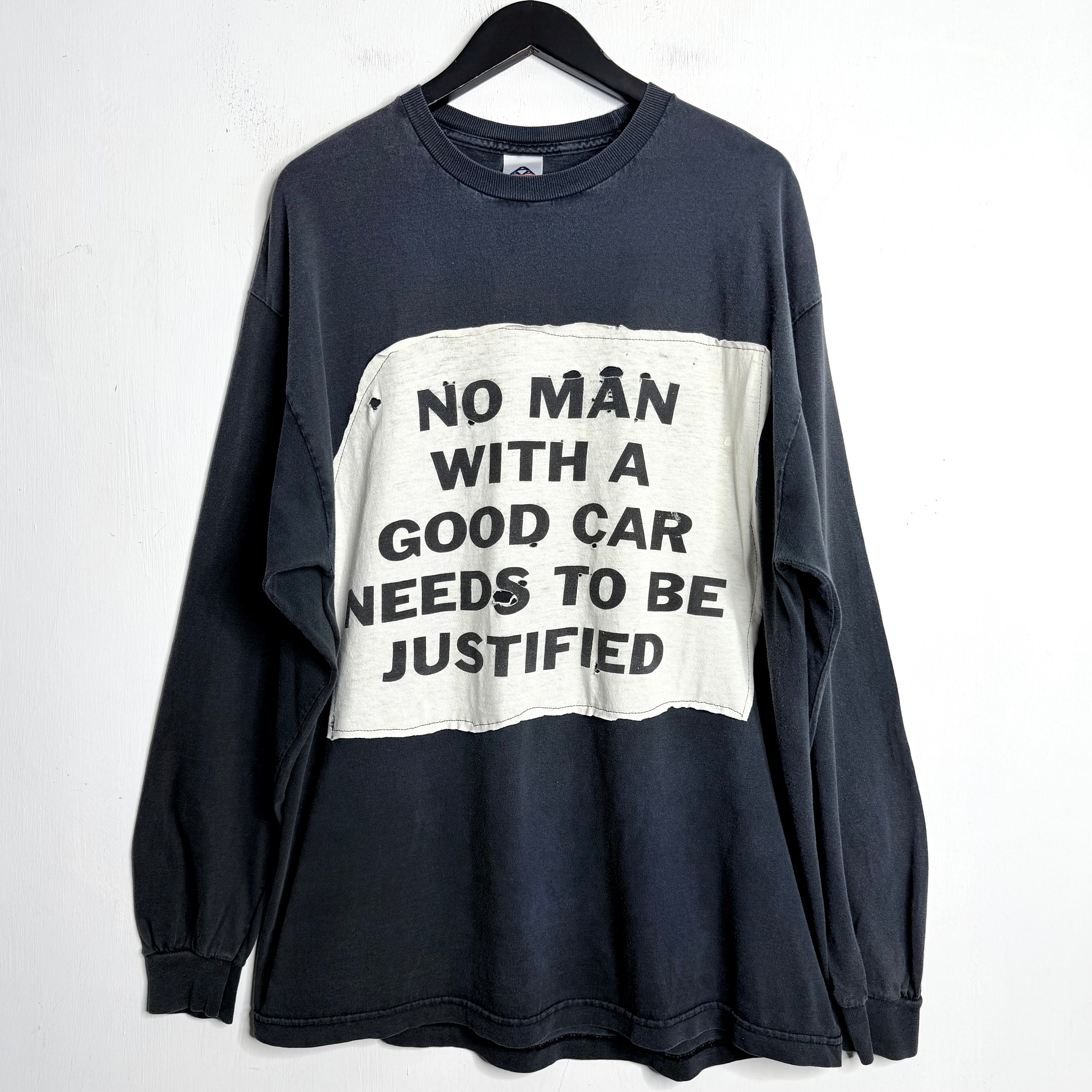 'No Man With A Good Car Needs To Be Justified' - Late 90s - XXL