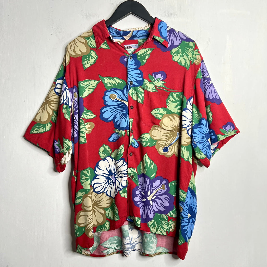Reyn Spooner Hawaiian Shirt - 1990s - XL