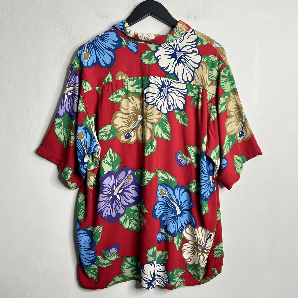 Reyn Spooner Hawaiian Shirt - 1990s - XL