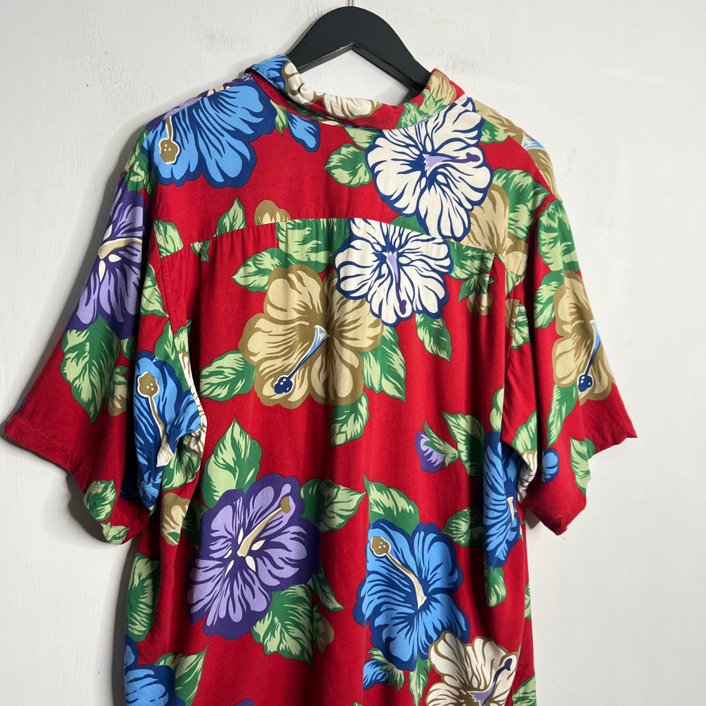 Reyn Spooner Hawaiian Shirt - 1990s - XL